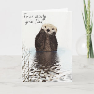 Father's Day Card Otter