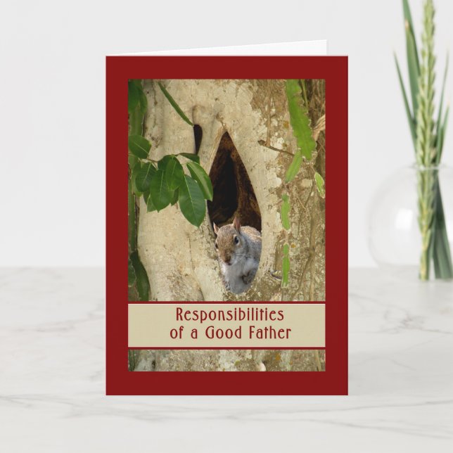 Father's Day Card, Sharing Love Card (Front)