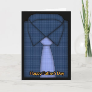 Father's Day Card - Shirt And Tie