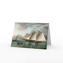 Father's Day Card with Schooner