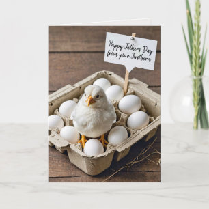 Father's Day Chicken From Firstborn Card