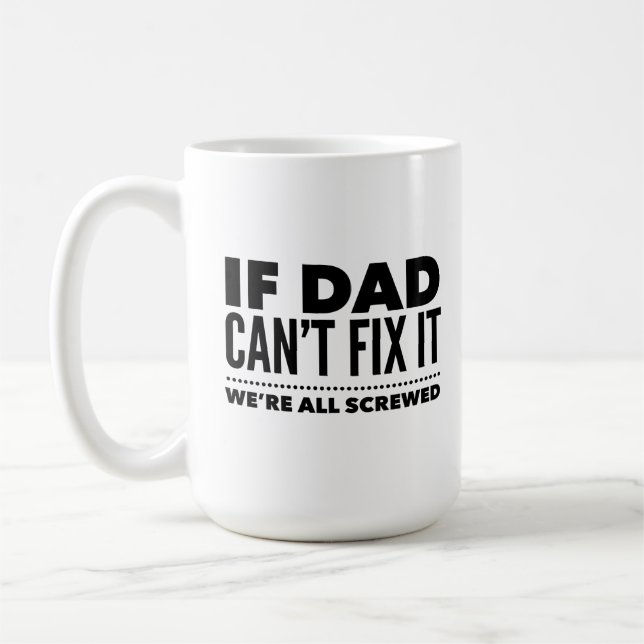 Father's Day Coffee Mug (Left)