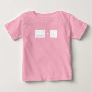 Father's Day Copy & Paste Duo Design Baby T-Shirt