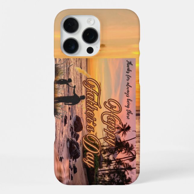 Father's Day Custom made Iphone Case (Back)