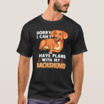 Fathers Day Dachshund Dad Mother Birthday Dachshun T-Shirt<br><div class="desc">Fathers Day Dachshund Dad Mother Birthday Dachshund</div>