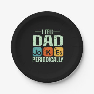 Father's Day - Dad Jokes  Paper Plate