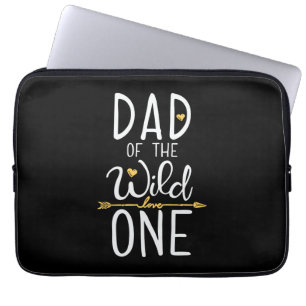 Father's Day Dad Of The Wild Love One Laptop Sleeve