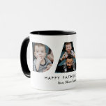 Father's Day Dad Photo Letters Mug<br><div class="desc">Father's Day Dad Photo Letters Coffee Mug features three photos in the shapes of the letters DAD,  along with a father's day message.</div>