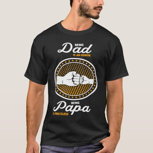 Father's Day Daddy for Dad Son Daughter Toddler Ki T-Shirt (Front)