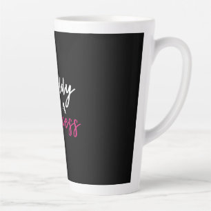 Father's Day Daddy Of A Princess Latte Mug