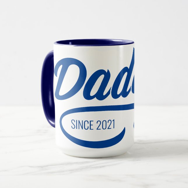 Father's Day - Daddy Since… Mug (Front Left)