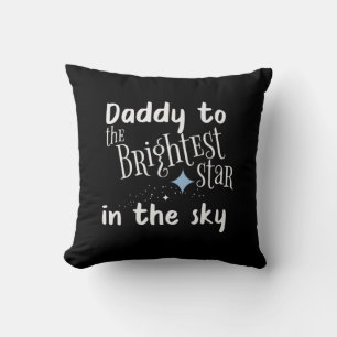 Father's Day Daddy To The Brightest Star Cushion