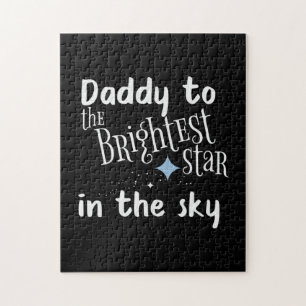 Father's Day Daddy To The Brightest Star Jigsaw Puzzle