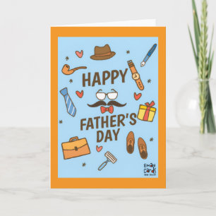 Father's Day - dad's belongings Card