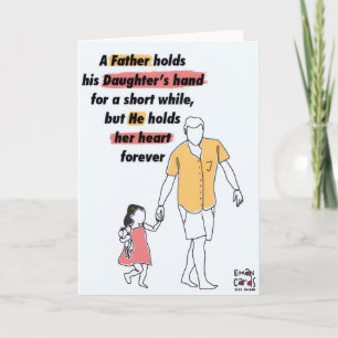 Father's Day - Daughter's Love Card