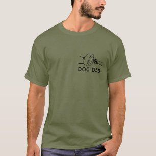 Fathers Day Dog Dad Funny Pet Parent Humour T-Shirt