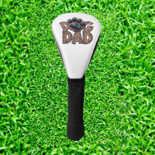 Father's Day Dog Golf Gifts Head Cover