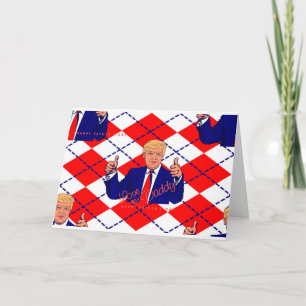 fathers day donald trump card