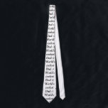 father's day edition men's cool tie<br><div class="desc">This tie is specially customized for those fathers who deserve appreciation for the hardwork and sacrifice they do for their kids and family .Make them feel special on father's day by presenting them this cool, simple yet stylish tie.And guess what they are customizable!!!! so you can change the designs and...</div>