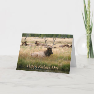Father's Day Elk Card