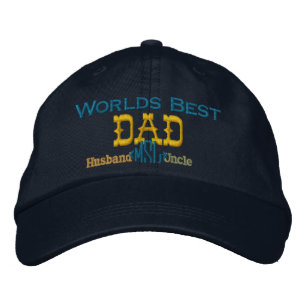 Fathers Day Embroidered Hat