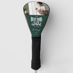 Fathers Day Family Photo Best Dad Personalised Golf Head Cover