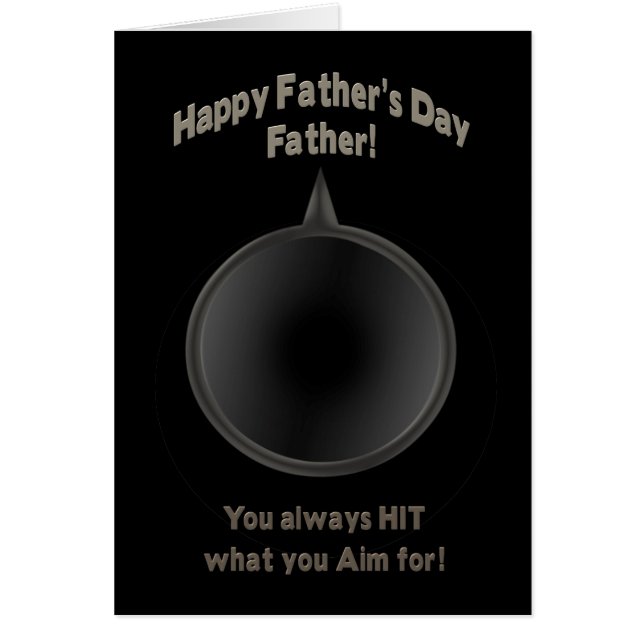 FATHER'S DAY -FATHER - GUN - AIM (Front)
