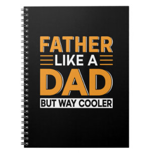 Father's Day Father Like A Dad Notebook