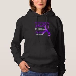 Fathers Day Fibromyalgia Dad Awareness Tee Purple