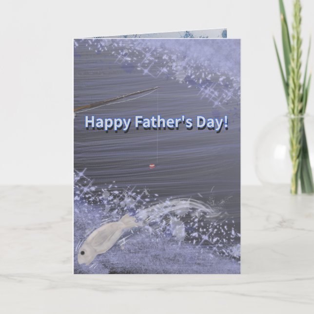 Father's Day Fishing Card (Front)