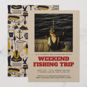 Father's Day Fishing Invitation