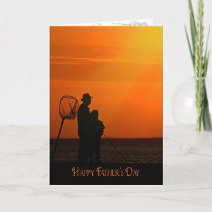 Father's Day Fishing with Dad Card