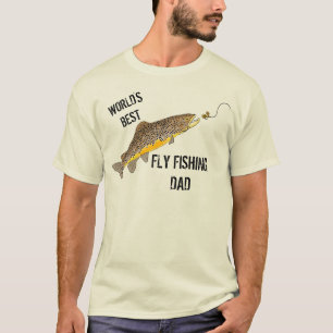 Father's Day Fly Fishing T-Shirt