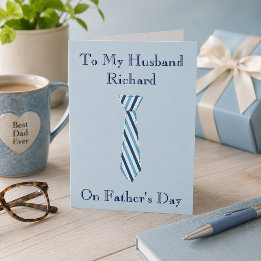Father's Day for husband Card