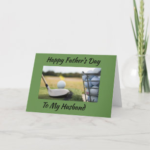 *FATHER'S DAY* for **MY HUSBAND** GREAT ROUND! Card