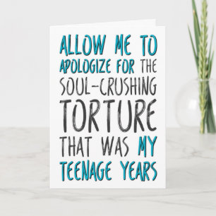 Father's Day From Daughter, Allow Me To Apologise Card