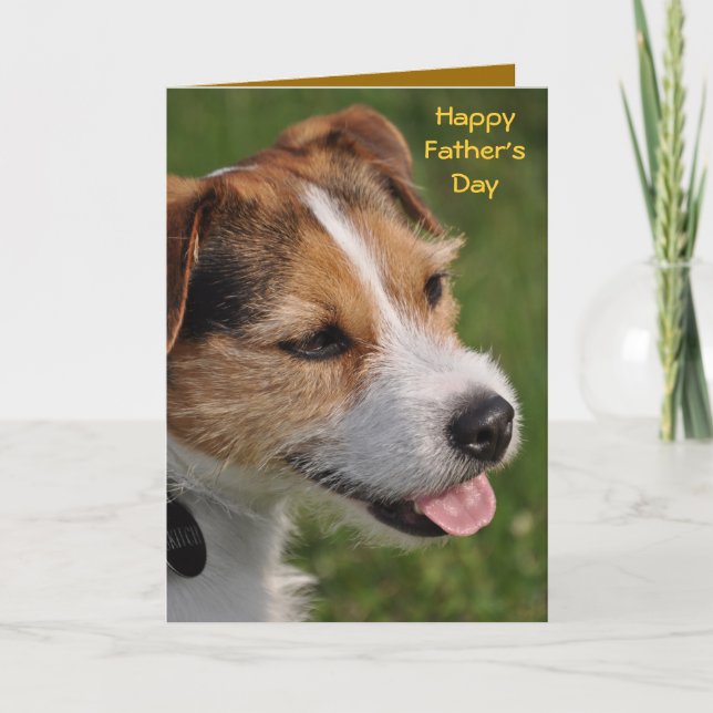 Fathers Day from the Dog Card (Front)