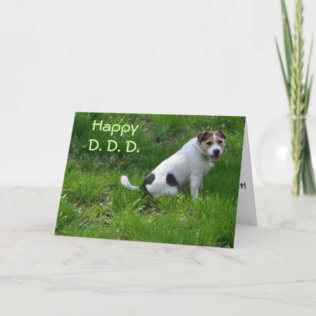 Fathers Day from the Dog Cards by Janz (Front)