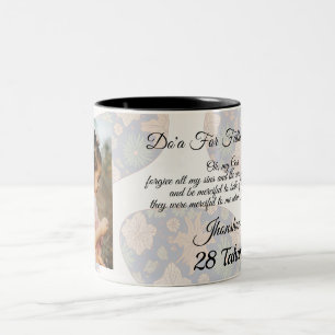 Father's Day Full Photo Personalized Two-Tone Coffee Mug