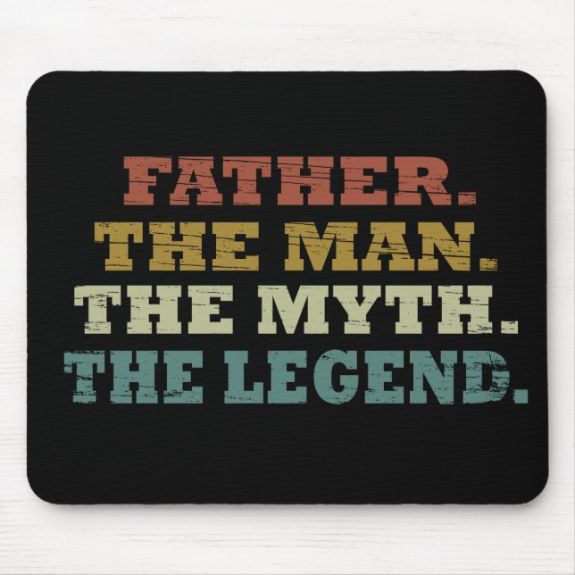 fathers day funny gifts mouse pad (Front)