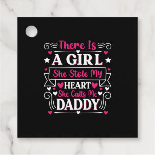 Father's Day Gift A Girl Calls Me Daddy Favour Tags
