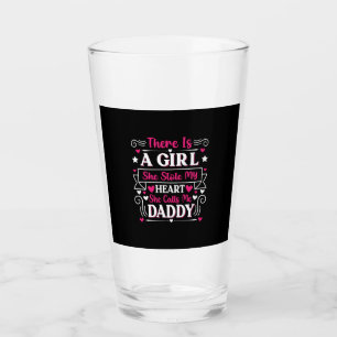 Father's Day Gift   A Girl Calls Me Daddy Glass