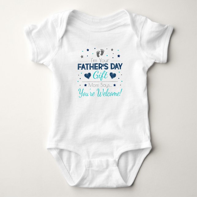 Father's Day Gift  - Baby Bodysuit (Front)