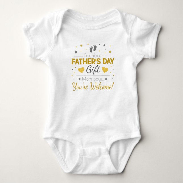 Father's Day Gift - Baby Bodysuit (Front)