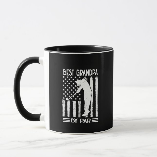 Father's Day Gift | Best Grandpa By Par  Mug (Left)