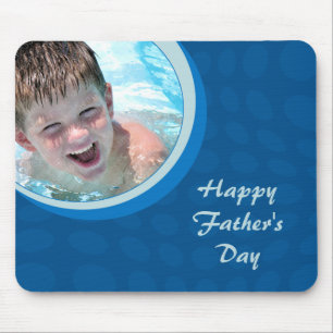 Father's Day Gift Custom Photo Mousepad