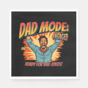 Father's Day Gift   Dad Mode Napkin