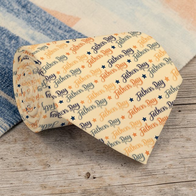 Father's Day Gift for Dad Pattern Necktie Tie (Creator Uploaded)