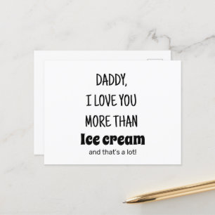 Father's day Gift, Funny Birthday gift for dad Postcard
