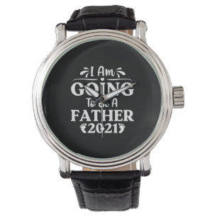 Father's Day Gift I Am Going To Be A Father Watch